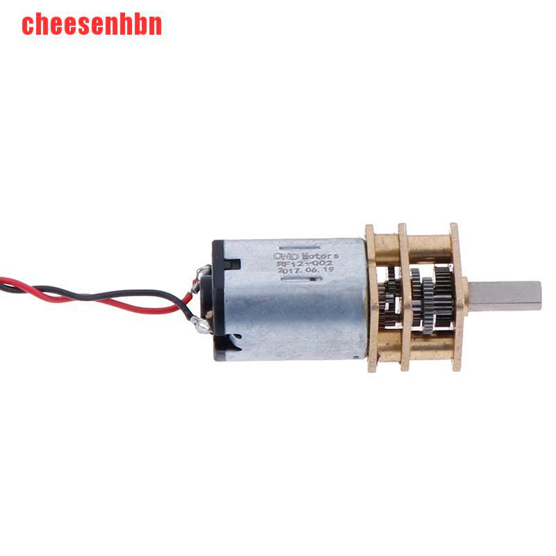 Động Cơ Bánh Răng Giảm Tốc Dc 3v-6v 5v 55rpm N20