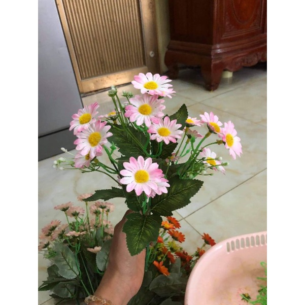 Cụm cúc nhí _ hoa giả trang trí