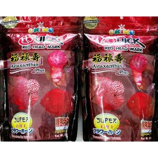 Thức ăn lên màu cho cá la hán Okiko Quick 500gram