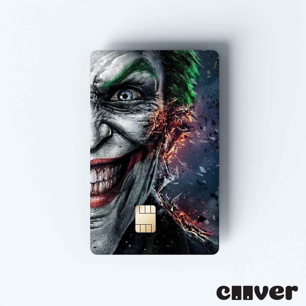 JOKER - Miếng dán thẻ FREESHIP – Miếng dán thẻ ngân hàng/thẻ ATM, thẻ chung cư, thẻ thang máy, thẻ gửi xe,... COOVER
