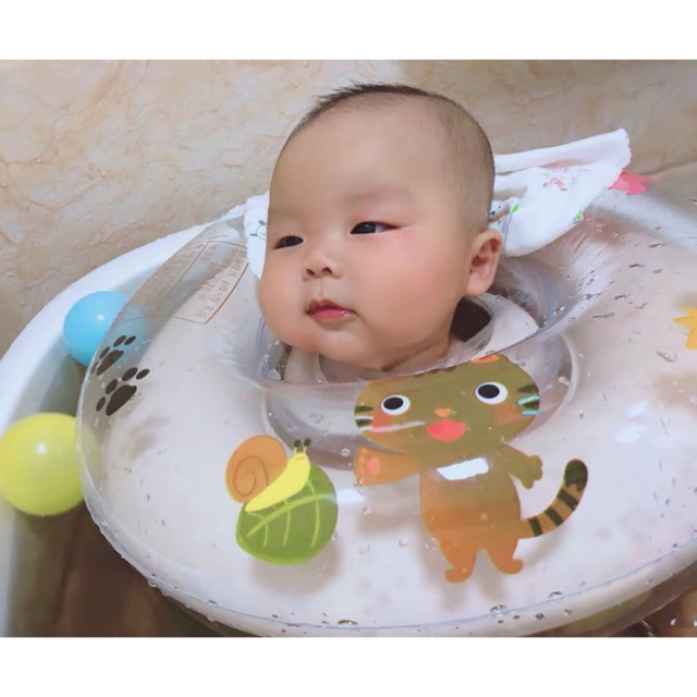 PHAO ĐỠ CỔ BÉ PHAO TẮM CHO BÉ 6-12M