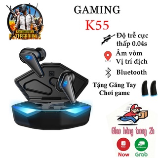 Tai nghe bluetooth không dây gaming K55, K86, P30, APRO 366 nhét tai chống nước, chống ồn, âm thanh HD bluetooth 5.1