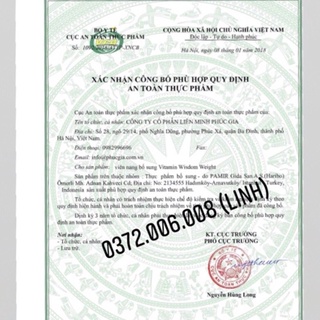 [COMBO 2 Hộp] vitamin tăng cân WISDOM WEIGHT - (hàng chuẩn tăng 3-6kg)