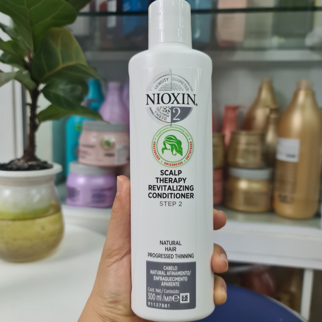 DẦU GỘI XẢ CHỐNG RỤNG, MỌC TÓC NIOXIN SỐ 2 HOẶC SỐ 4 300ML