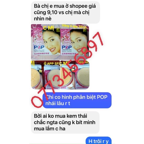Kem trắng da pop đại