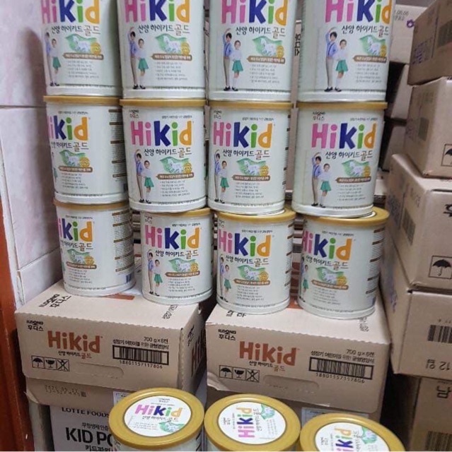 HIKID / SỮA DÊ NÚI HIKID 700gr Mẫu Mới 2020