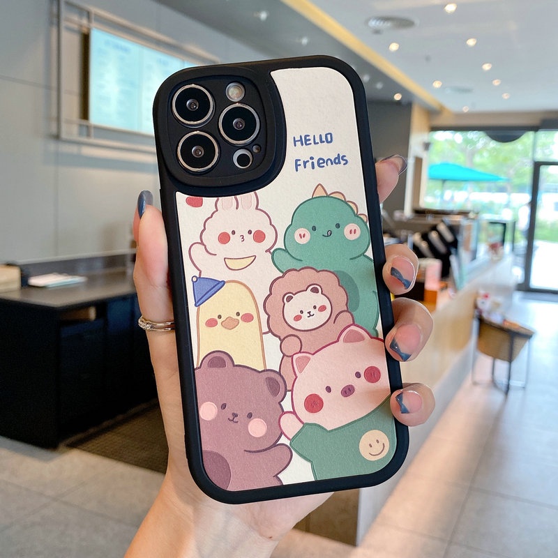 Ốp Điện Thoại Mềm Hình Chú Gấu Cho vivo v29 lite v27e v25 v23e v15 v11i v9 v5 s1 pro y91 y95 y91c y1s y15 y12 y17 y19 u10