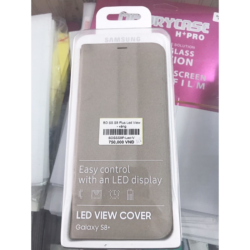 🌟 Hàng Hãng 🌟 Bao Da Samsung Galaxy S8 Plus Led View Cover Chính Hãng
