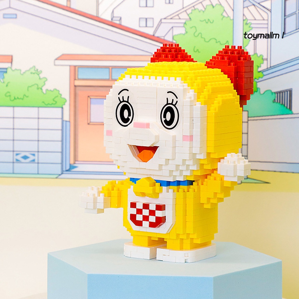 Bộ đồ chơi lắp ráp mô hình nhân vật Doraemon đáng yêu