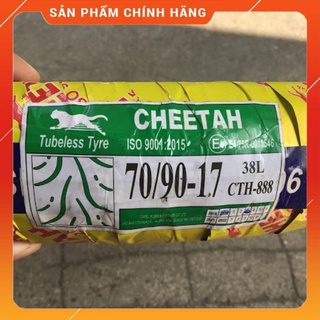 Lốp Cheetah Thái không săm chính hãng xe RS/JU/SI sau/EX trước 70/90-17