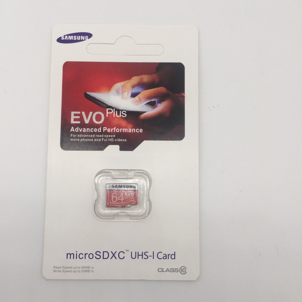 Thẻ nhớ Sam Sung 32GB/64GB EVO Plus 10 Micro SDXC