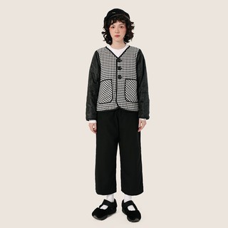 #aeiejr FARMER' S JACKET: áo khoác caro đen trắng ôm em qua bốn mùa xuân hạ thu đông