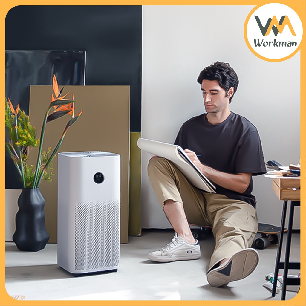 Máy Lọc Không Khí Thông Minh Xiaomi 4 Series Mi Air Purifier 4/4Lite/4Pro - Lọc Lông Thú Cưng, Phấn Hoa, Bụi Mịn PM2.5
