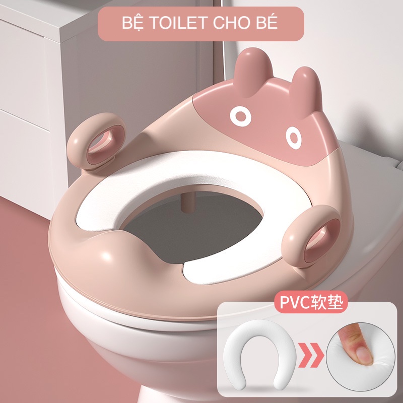 Bệ Ngồi Bồn Cầu Cho Bé Miếng Lót Bồn Cầu Toilet Cho Bé