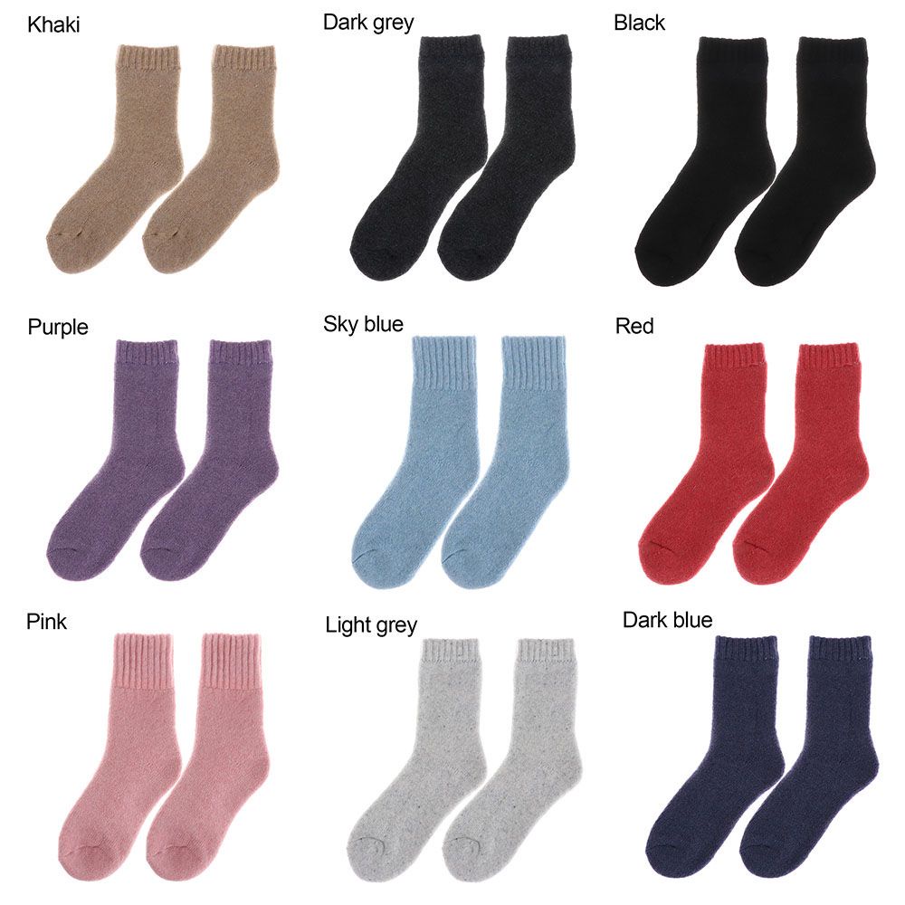 Tất len dày giữ ấm dành cho nam và nữ