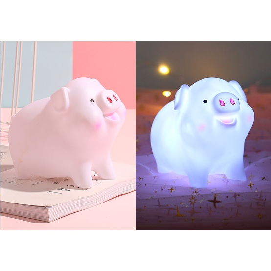 đèn ngủ heo DL27 Đèn Led Siêu Dễ Thương