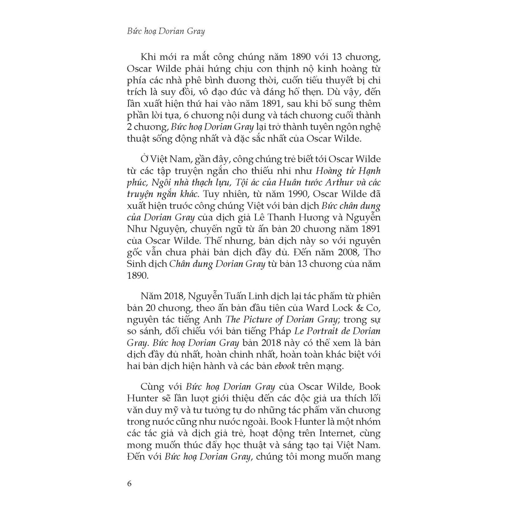 Sách- Bức Họa Dorian Gray - Oscar Wilde