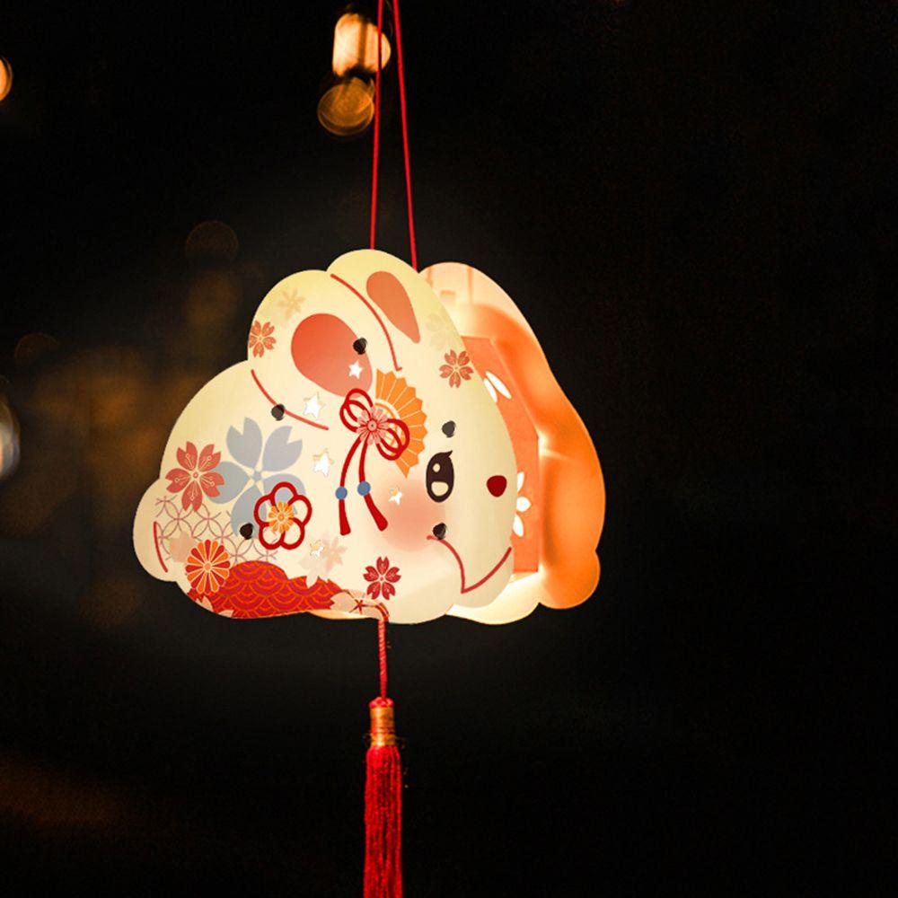 Lồng Đèn Giấy Thủ Công Dễ Thương Phong Cách Trung Hoa