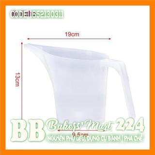 Ca đong nhựa MIỆNG DÀI - 1000ml
