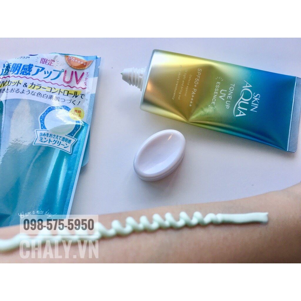 Kem chống nắng nâng tông cho da mụn nhạy cảm Skin Aqua Color Control. Dành riêng cho da dầu mụn. Mẫu mới nhất vừa về