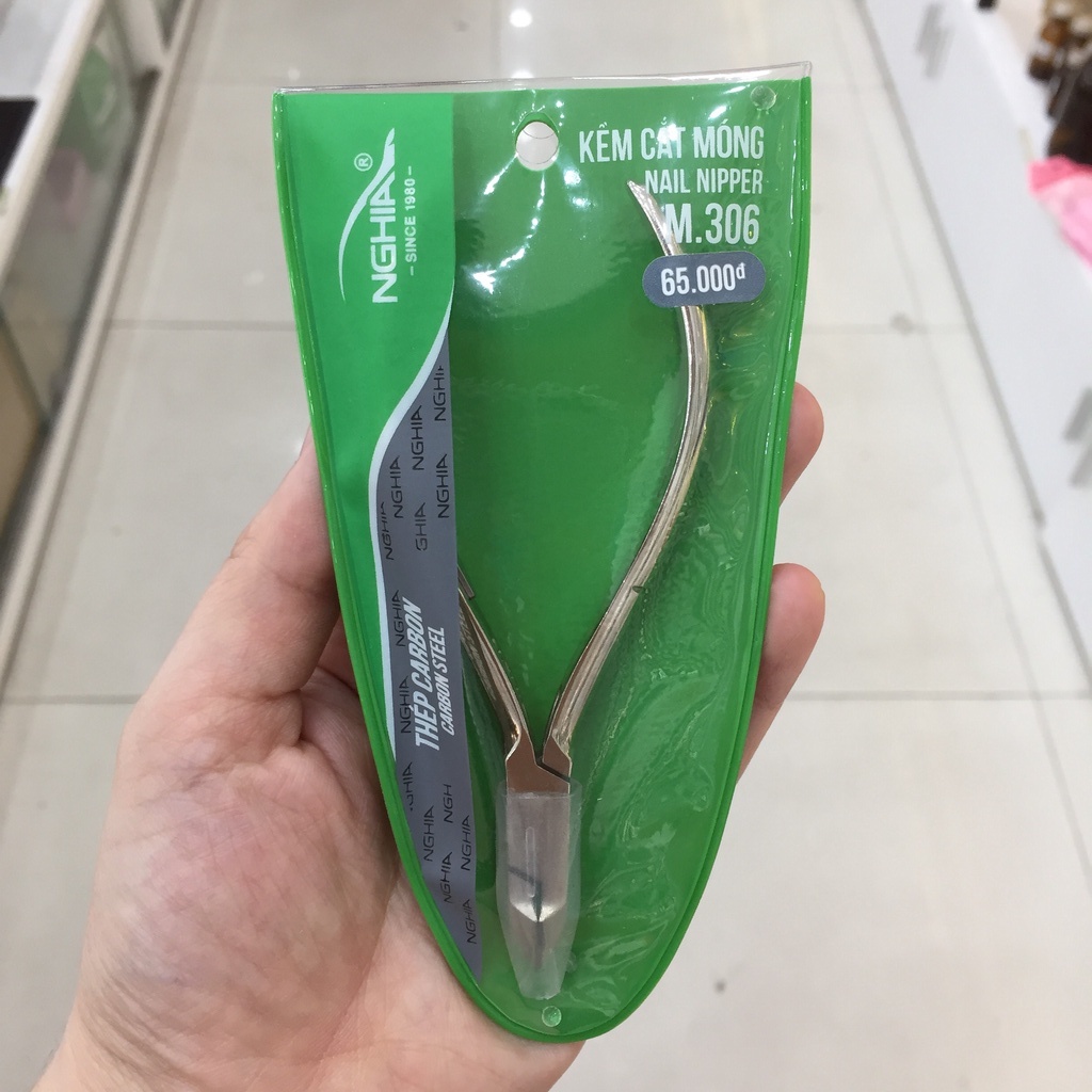 Kềm cắt móng tay Nghĩa M-306 làm móng tay, móng chân