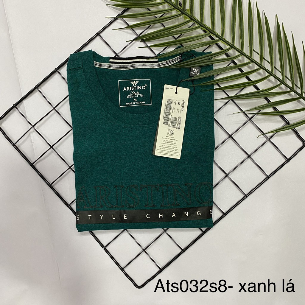 Áo thun nam ARISTINO cổ tròn reguler-