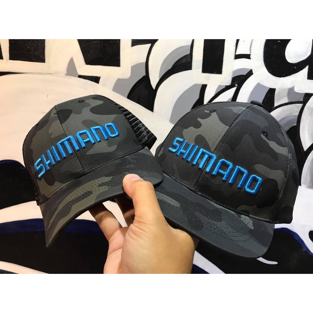 Nón Shimano - Nón Trucker cong & Snapback thẳng