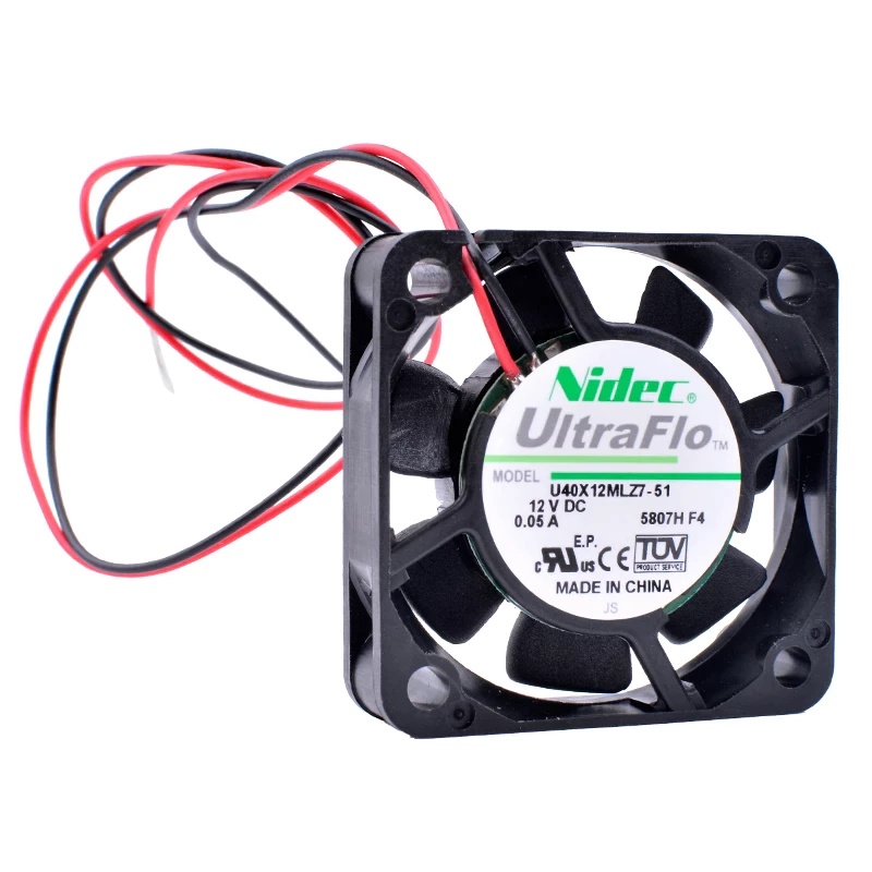 Quạt Nidec 4cm 4010 5V 12V fan tản nhiệt hàng Nhật tồn kho mới chưa sử dụng