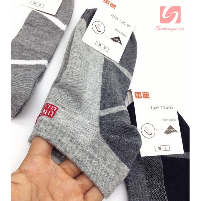 Combo 5 Đôi Tất Nam UNI QLO Cổ Ngắn