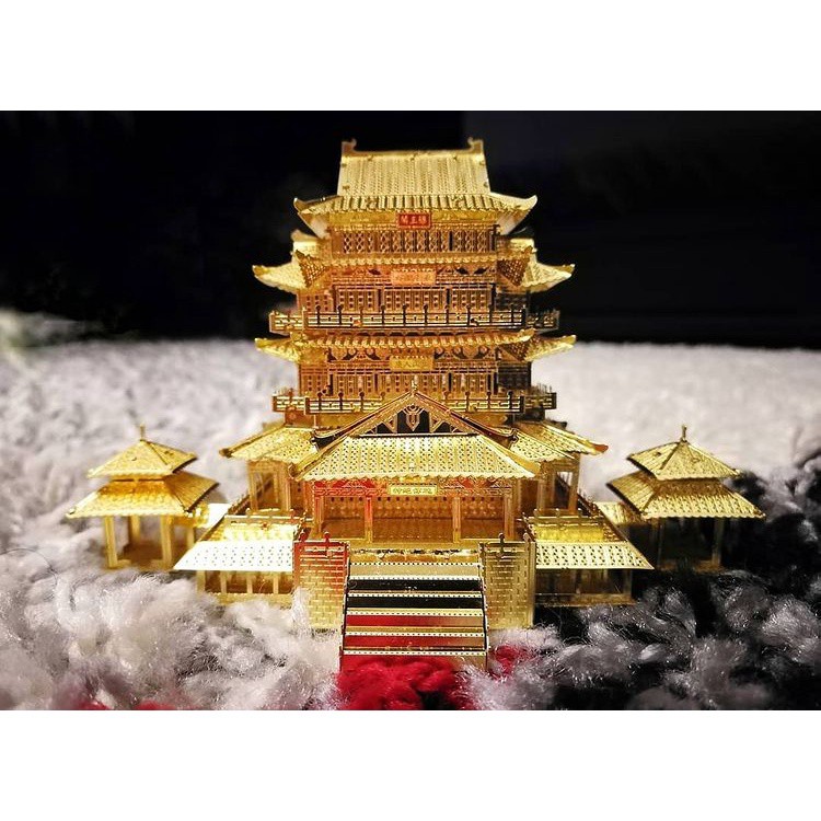 Đồ Chơi Lắp Ráp Mô Hình 3D Bằng Kim Loại Piececool Đằng Vương Cát