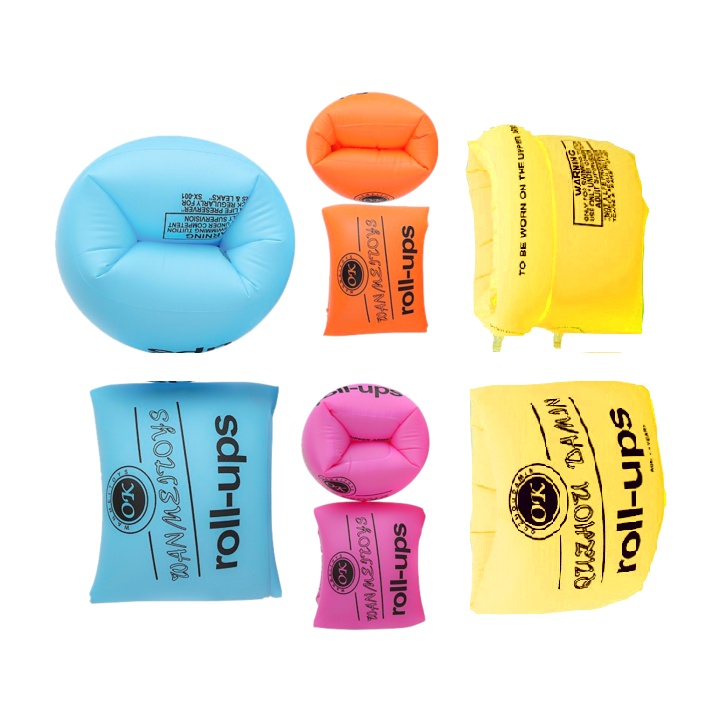 Phao bơi đeo tay cao cấp Roll-ups cho bé từ 1-6 tuổi