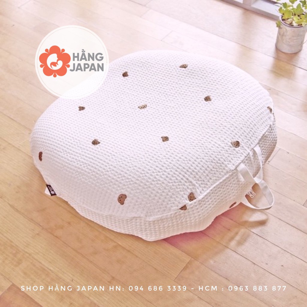 Gối chống trào ngược TOTOTO BEBE chất liệu AIRMESH  cho bé từ 0-14M+ nhập khẩu Hàn Quốc chính hãng