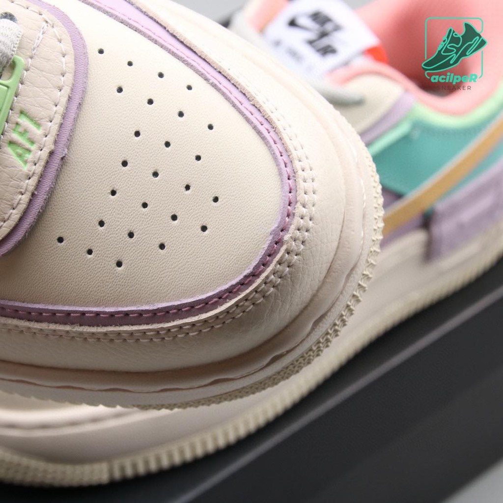 ⚡️Giày Nike Air force 1 Shadow, AF1 shadow 7 màu Nữ ❤️cầu vồng CỰC HOT 2021