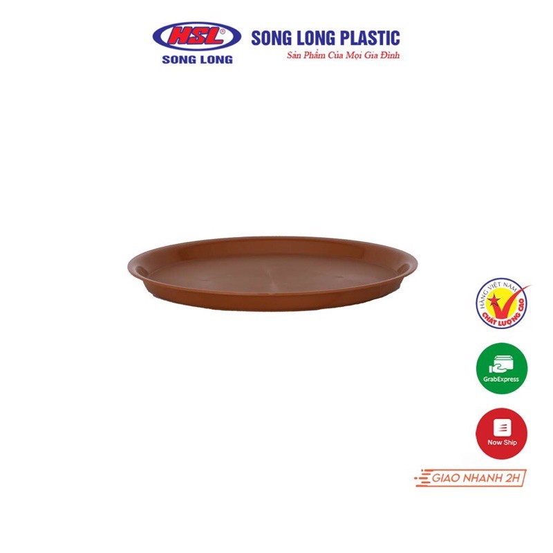 Khay Phục Vụ Chống Trơn Song Long Plastic 2614 (37cm x 3cm)