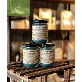 Bột tảo xoắn, tảo nguyên chất đắp mặt, mặt nạ MN Organics