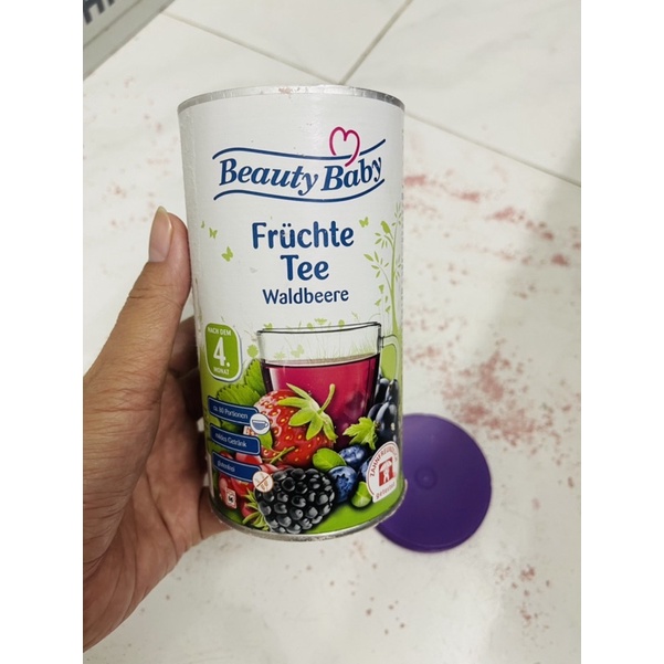 TRÀ CHO BÉ BEAUTY BABY 4M VỊ TRÁI CÂY - DATE 2025