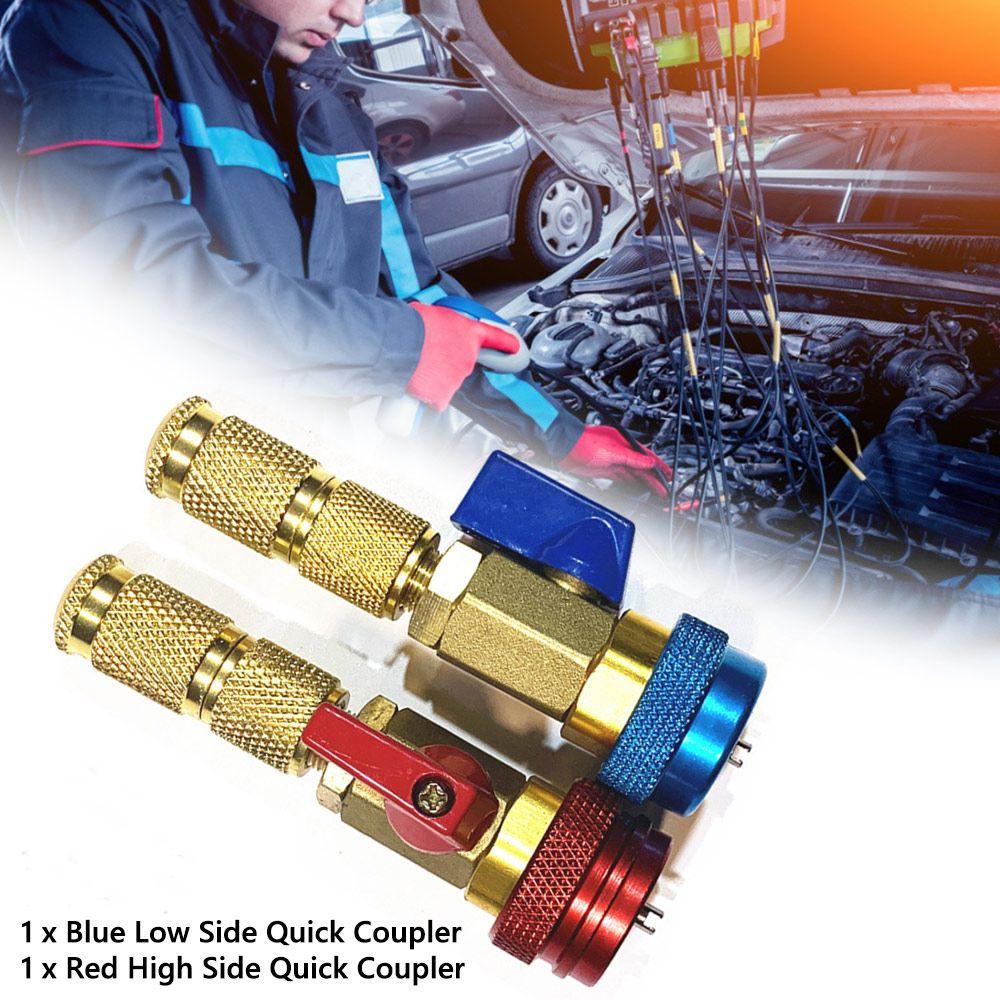 Bộ Chuyển Đổi Cổng Sạc Máy Điều Hòa Không Khí Xe Hơi MYRONGVN Màu Xanh Dương