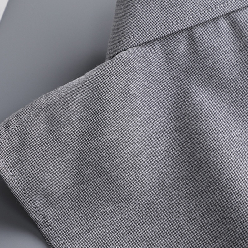 Yoi Áo Sơ Mi Giả Cổ Bẻ Màu Trơn Cài Nút Có Thể Tháo Rời Cho Nam