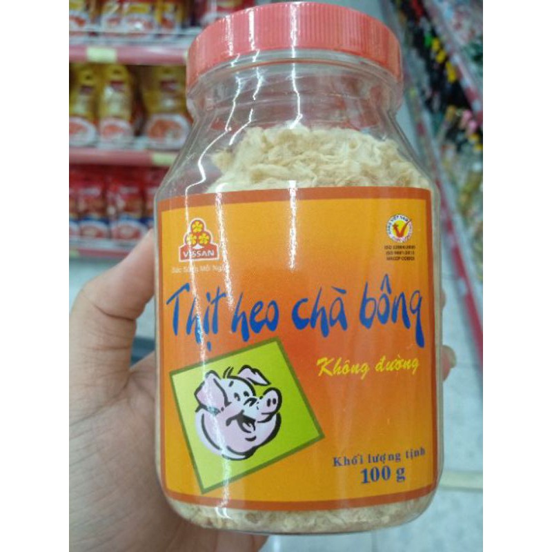 CHÀ BÔNG HEO KD/MN VISSAN 100G/200G