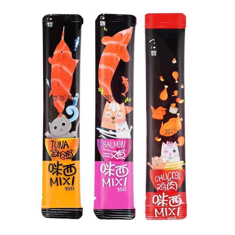 Que thưởng cho mèo Mixi 15gr/thanh