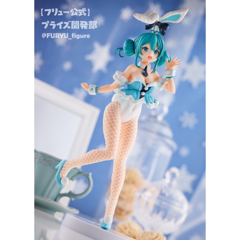 Mô Hình Figure Chính Hãng Anime Vocaloid, Hatsune Miku, BiCute Bunnies, FuRyu, Nhật Bản