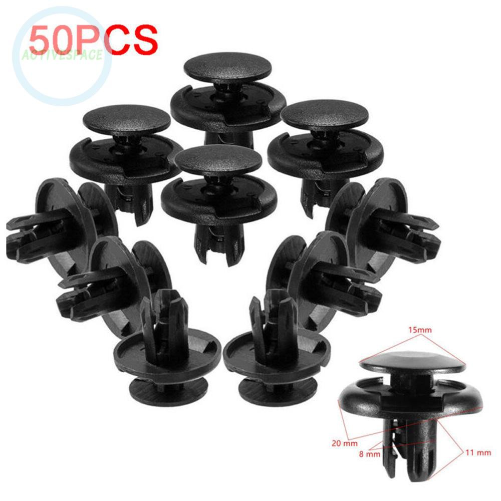 Set 50 Đinh Tán Nhựa 8mm Phụ Tùng Thay Thế Cho Xe Ô Tô | BigBuy360 - bigbuy360.vn