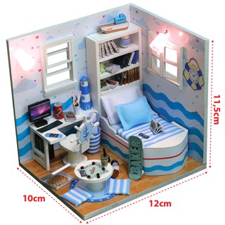 Mô Hình Handmade Bằng Gỗ Tự Lắp Ráp Cho Bé Trai - Thế Giới Tí Hon - Giấc Mơ Thủy Thủ - Mã VA03