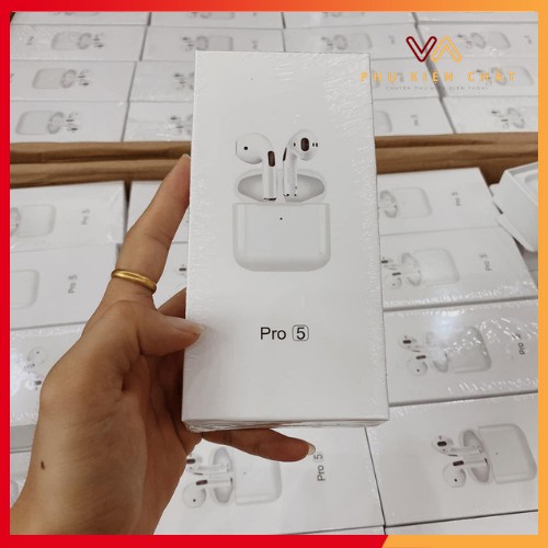 Tai nghe Bluetooth Airpods Pro 5 đổi tên, Check seting Kết Nối Bluetooth 5.0 Điều Khiển Cảm Ứng