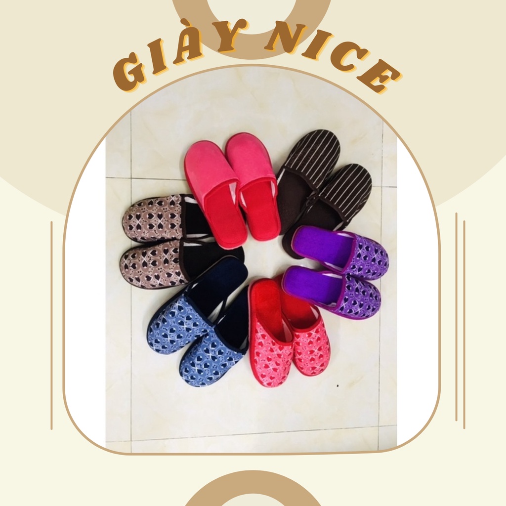 Dép bông đi trong nhà