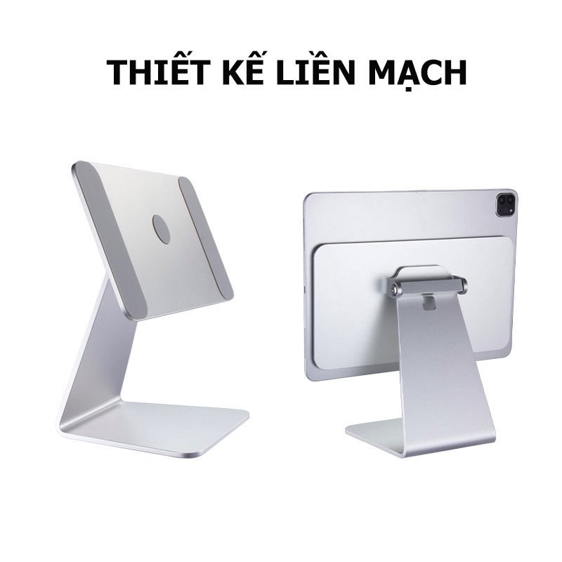 Stand/Giá Đỡ Nhôm Nam Châm Hít Chặt iPad Magnetic Dành Cho iPad Air 4, Pro 11, Pro 12.9 inch, M1