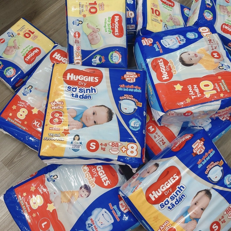 Bỉm Quần Huggies Nb84/S96/M84/L76/XL70