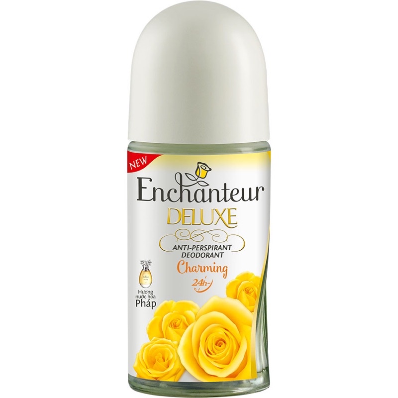 LĂN KHỬ MÙI ENCHANTEUR DELUXE 50ML CHARMING/ MAGIC/ SENSATION/ ROMANTIC