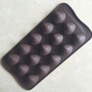Khuôn silicone 15 vỏ hến