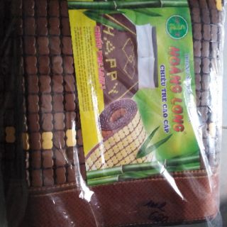 Chiếu tre nâu cao cấp có viền